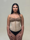 Cinched Waist Trainer Nude