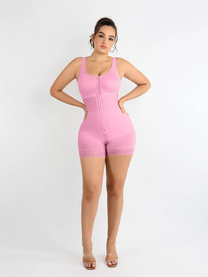 Wholesale 3-bones Triple-breasted High-waisted Elastic Body Butt Lifter