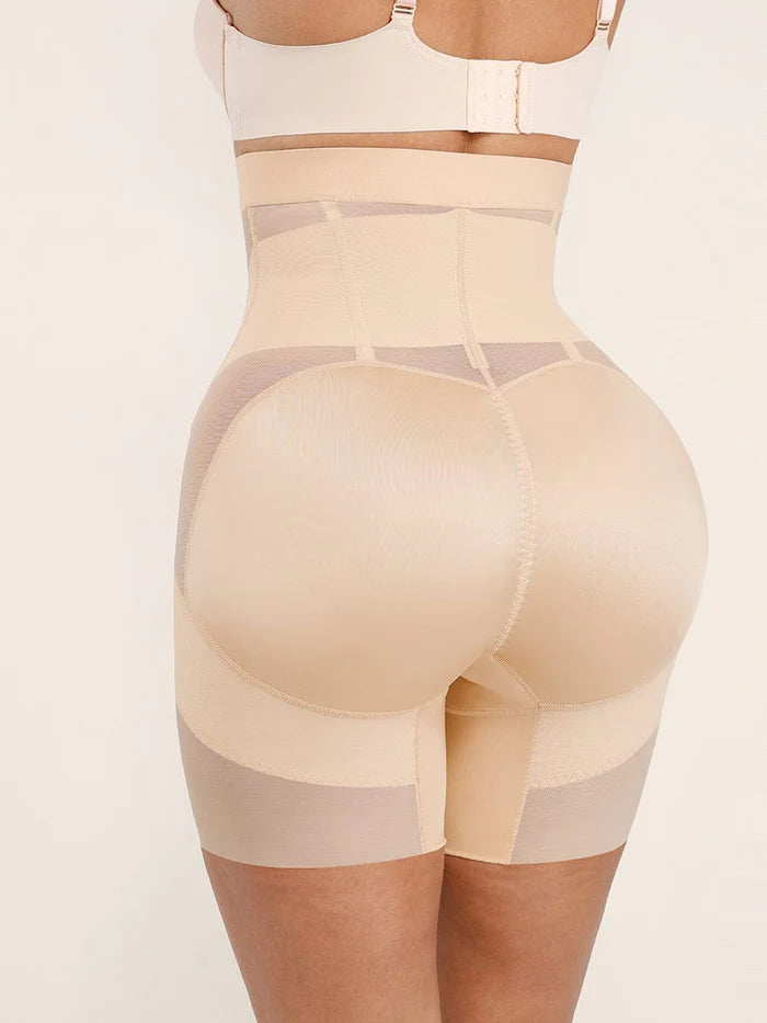 Wholesale High-Waisted Shaping Briefs Breathable Mesh Waist & Abdomen Control Butt Lifter