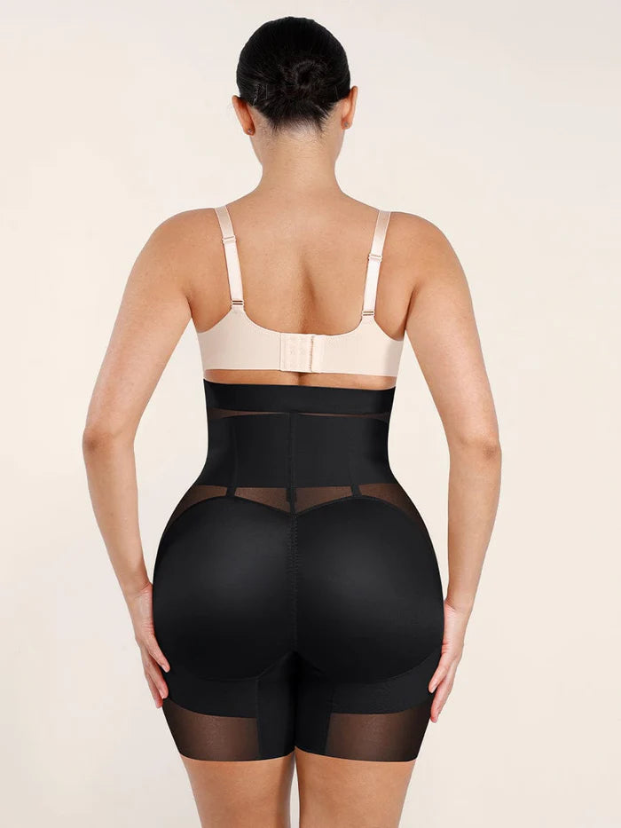 Wholesale High-Waisted Shaping Briefs Breathable Mesh Waist & Abdomen Control Butt Lifter