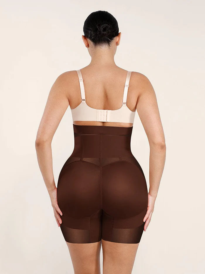 Wholesale High-Waisted Shaping Briefs Breathable Mesh Waist & Abdomen Control Butt Lifter