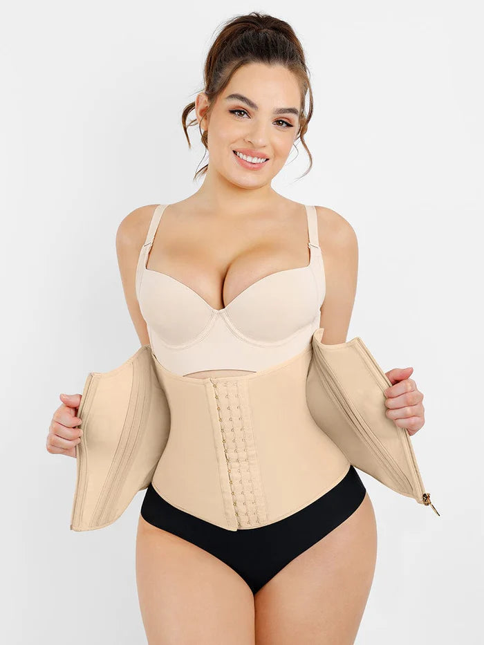 Wholesale High Compression 15 Built-in Steel Bone Tummy Control Waist Trainer