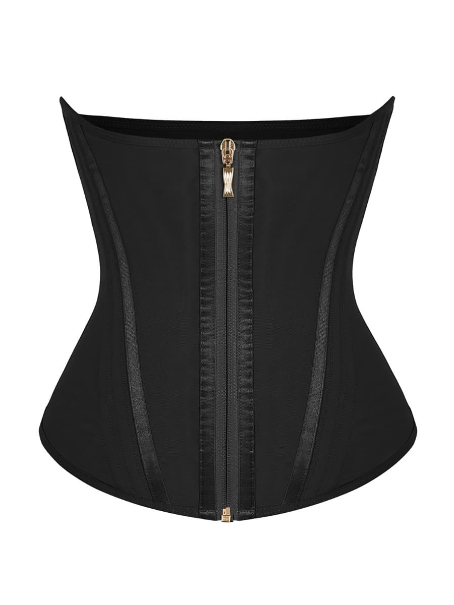 Cinched Waist Trainer Black